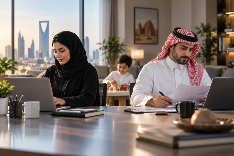 مع عمل الزوجين.. كيف تغيّرت الحياة الأسرية في السعودية؟