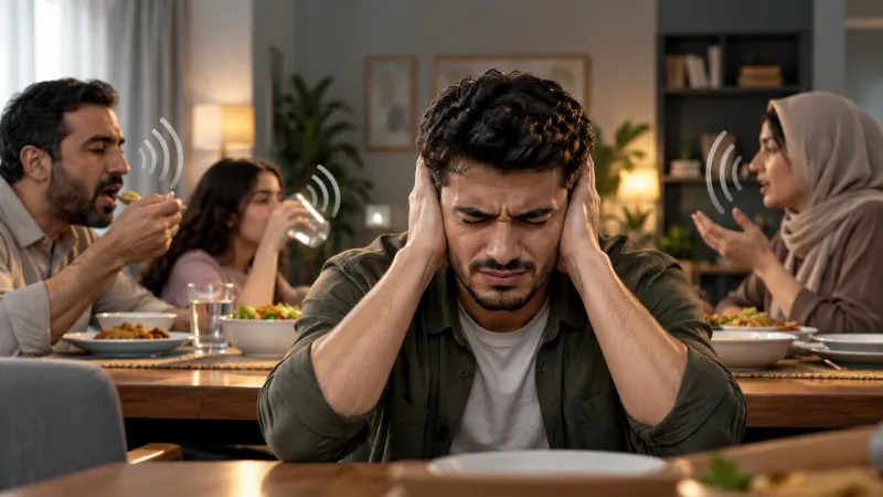الميسوفونيا.. لماذا ينزعج البعض من أصوات المضغ والتنفس؟