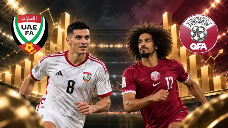 بالأرقام.. أغلى لاعبي منتخب قطر والإمارات