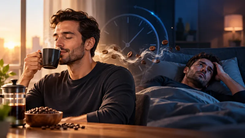 وهم الساعات الـ8.. كيف تسرق «قهوة الصباح» جودة نومك وعمق استشفائك ليلاً؟