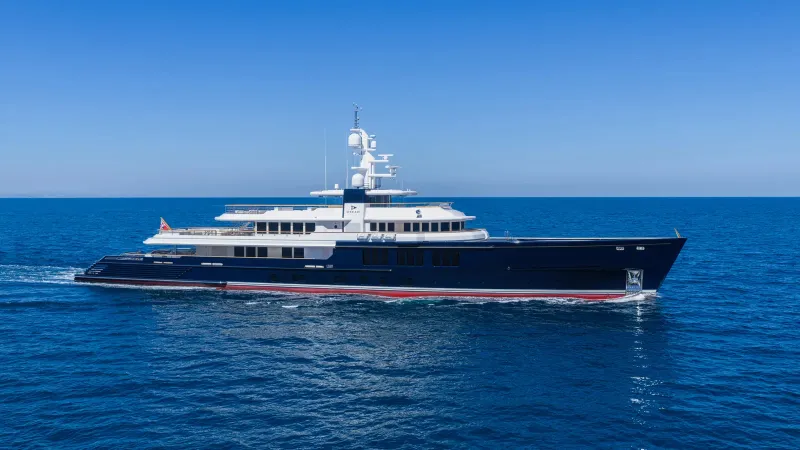 من نصيب ملياردير غامض.. يخت Cerulean يجمع الفخامة وتكنولوجيا الطاقة