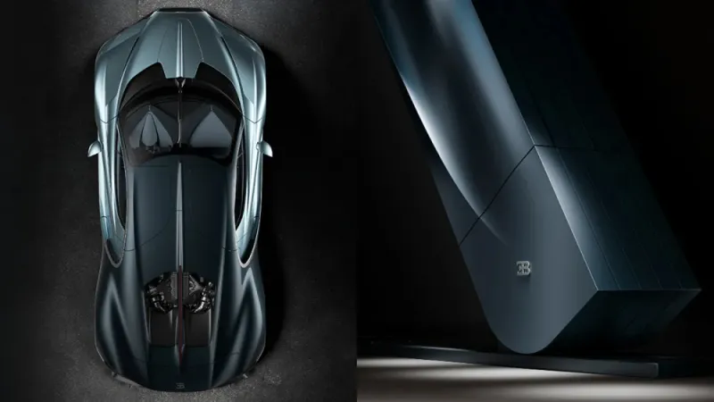 C Seed Bugatti N1.. بوجاتي تكشف عن تلفاز جديد قابل للطي