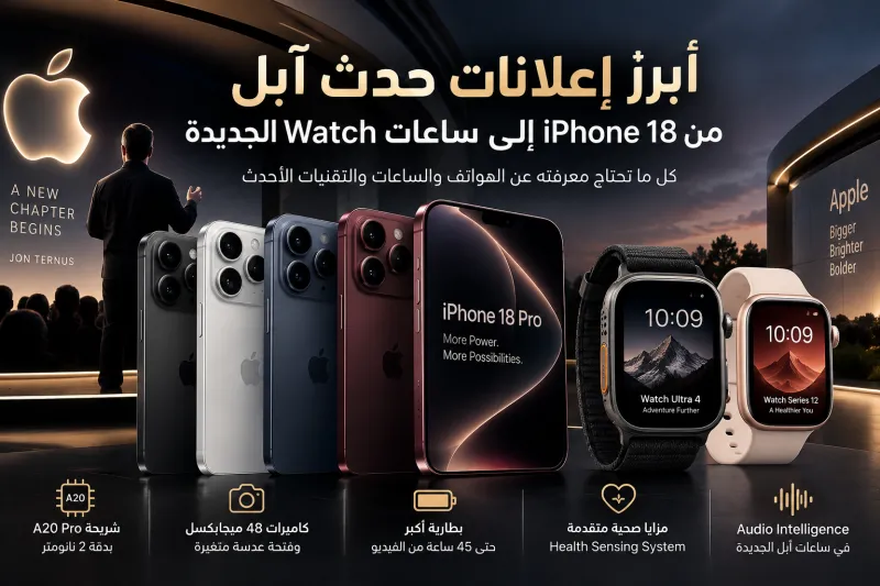 iPhone Duo يخطف الأضواء.. أبرز ما كشفت عنه آبل في حدث 2026