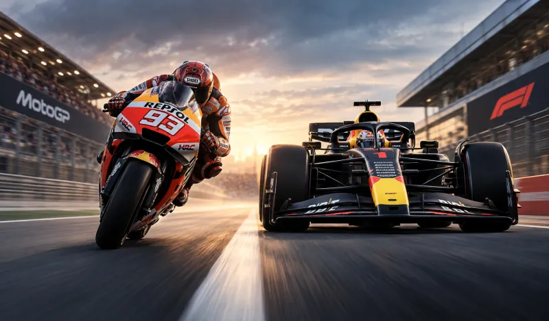 MotoGP أم الفورمولا 1.. أيهما يتفوق في السرعة والإثارة والشعبية؟