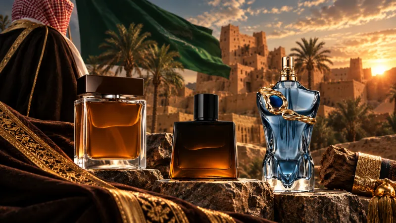 عطور اليوم الوطني السعودي.. نفحات تكمّل أناقة الرجل