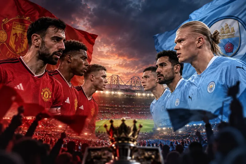 قبل ديربي مانشستر.. كم تبلغ القيمة السوقية لنجوم يونايتد والسيتي؟
