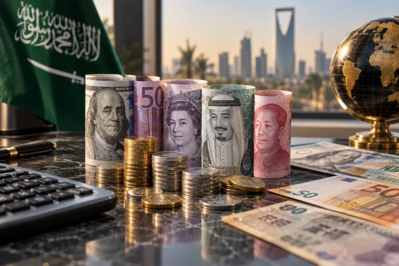 أسعار العملات مقابل الريال السعودي اليوم الاثنين 21 سبتمبر 2026