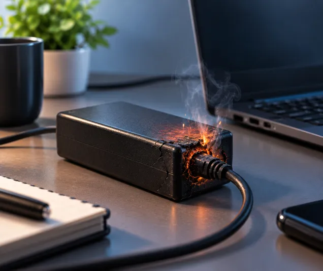 متى يجب تغيير شاحن اللابتوب؟ 5 إشارات لا تتجاهلها