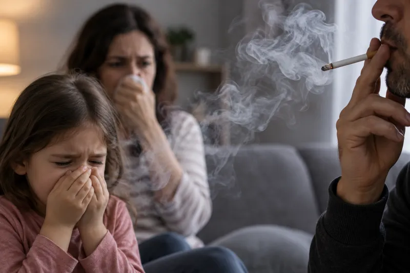 التدخين السلبي يحصد أرواح 1.7 مليون شخص سنويًا.. دراسة تكشف الخطر الخفي