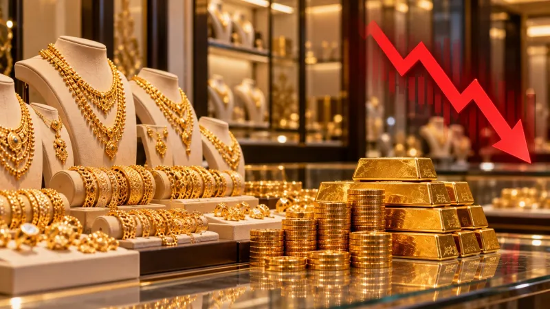 تراجع أسعار الذهب في السعودية اليوم الخميس