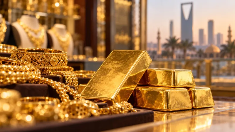 ارتفاع أسعار الذهب في السعودية اليوم الخميس 1 أكتوبر 2026