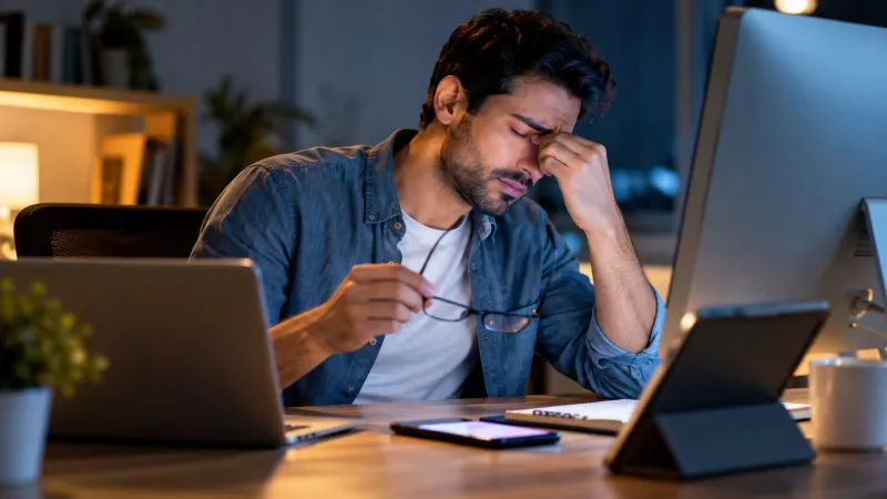 إجهاد العين الرقمي.. كيف تحمي بصرك؟