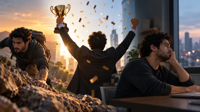 النجاح والسعادة.. لماذا لا نشعر بالفرح بعد تحقيق أهدافنا؟