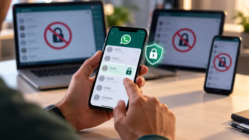 واتساب يحمي محادثاتك الخاصة.. كيف تعمل ميزة "Restricted Chat"؟