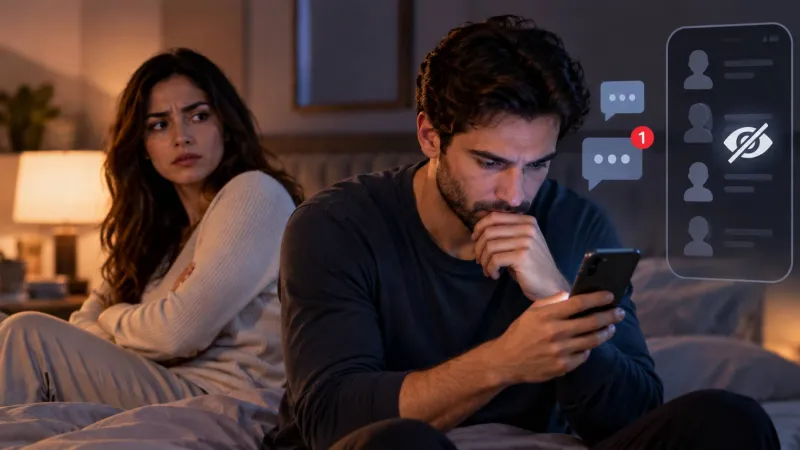 رسائل سرية وإخفاء الصداقات.. متى تتحول التصرفات الصغيرة إلى تهديد للعلاقة