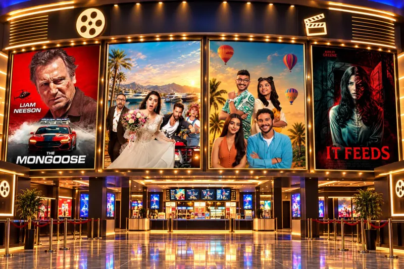 أفلام السينما السعودية هذا الأسبوع.. 11 عرضًا جديدًا بين الدراما العربية والأكشن العالمي