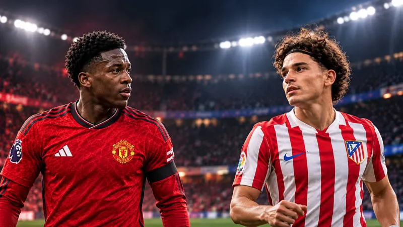 قبل مواجهة أتلتيكو مدريد ومانشستر يونايتد.. تعرف على القيمة السوقية للفريقين
