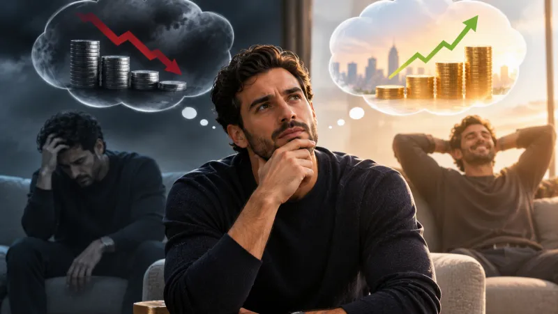 هل يؤثر الخوف من التراجع المالي في سعادتك؟