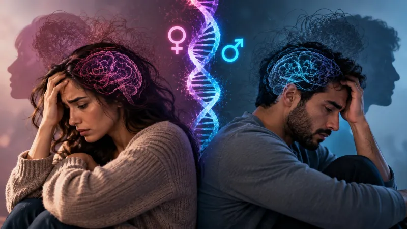 لماذا تشعر النساء باضطرابات القلق أكثر من الرجال؟