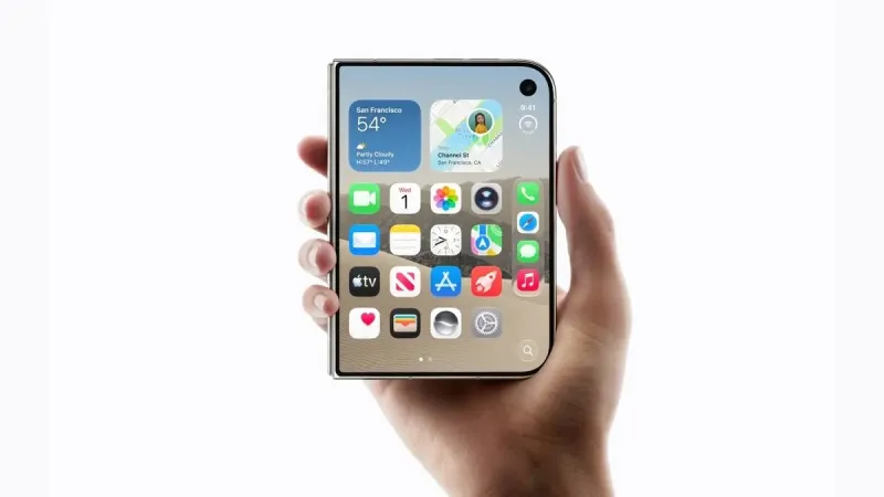 وداعًا لسخونة الهواتف.. آبل تكشف أسرار نظام التبريد في iPhone Duo القابل للطي