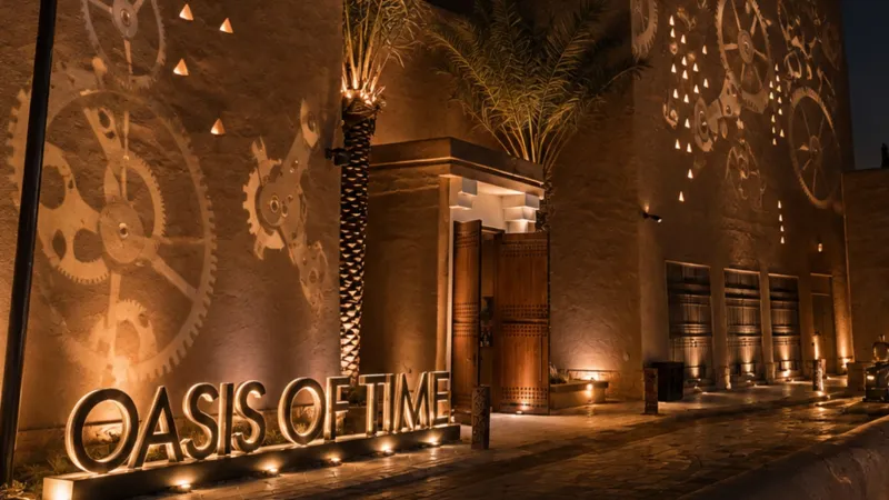 «Oasis of Time» تفتح أبواب عالم الساعات في الدرعية نوفمبر المقبل 