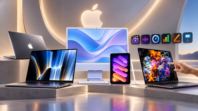 أول MacBook Pro بشاشة لمس.. حصاد مؤتمر آبل "Pro and Tell"