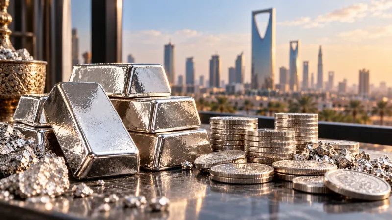 استقرار أسعار الفضة في السعودية اليوم الأحد