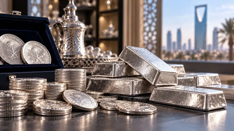تراجع أسعار الفضة في السعودية اليوم الخميس 8 أكتوبر 2026