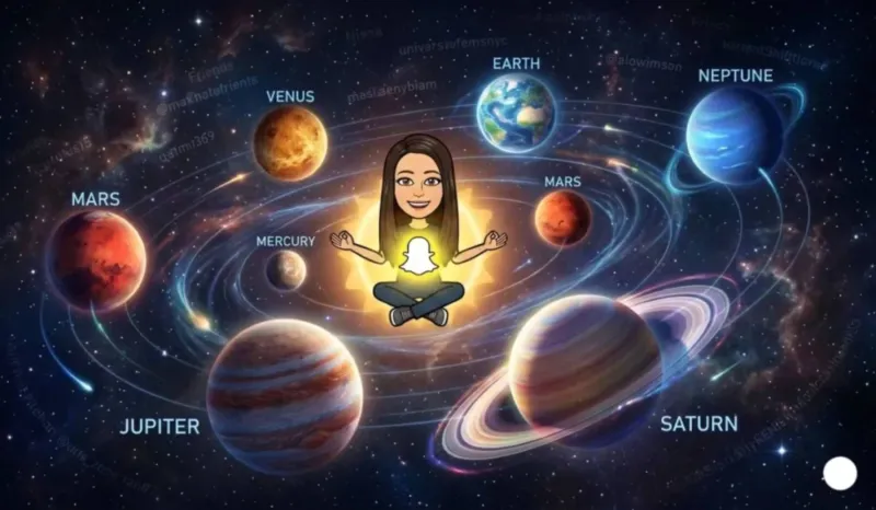 من عطارد إلى نبتون.. ماذا تكشف كواكب سناب شات عن ترتيبك لدى أصدقائك؟