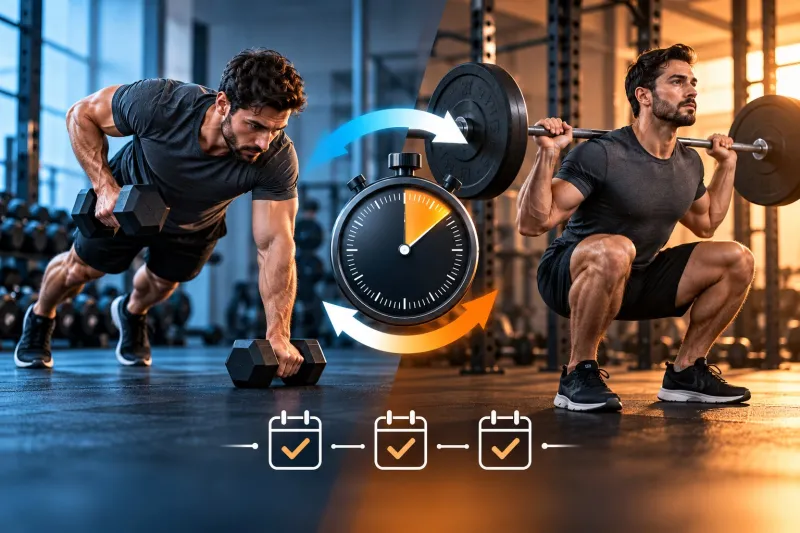 تمرين EMOM التناوبي.. دليلك الشامل لبناء العضلات والقوة في 20 دقيقة فقط