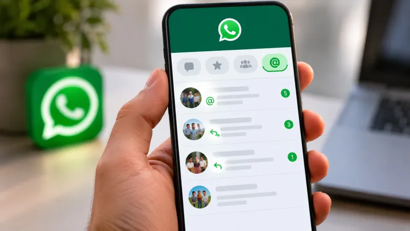 واتساب يطلق ميزة جديدة لتتبع الإشارات والردود