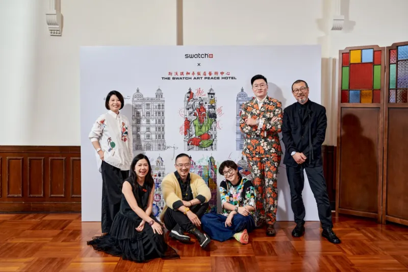 ست ساعات تحمل حكايات 15 عامًا من الإبداع في فندق Swatch Art Peace Hotel