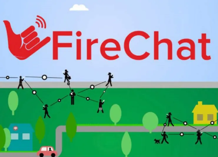 "دردش" وتبادل الصور دون إنترنت!