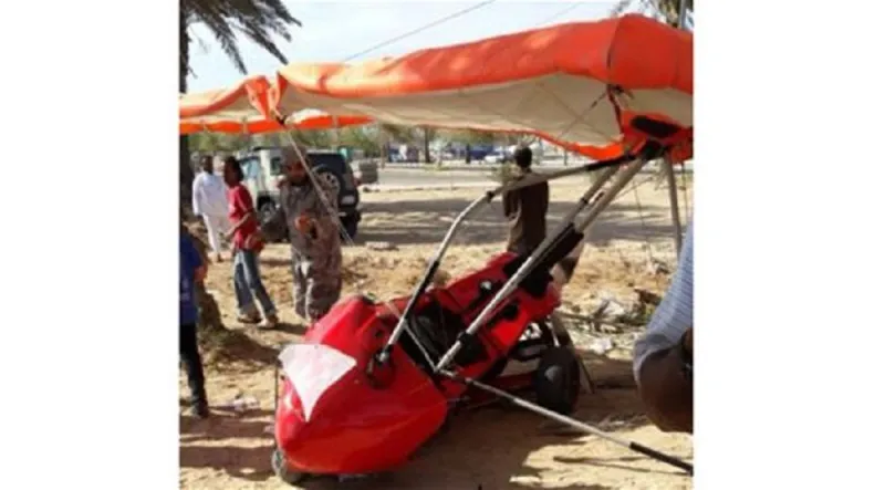 في السعودية نخلة تسقط طائرة استعراضية