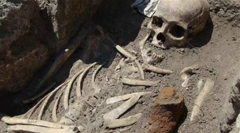 اكتشاف هيكل عظمي لهندي يعود إلى 1800 سنة