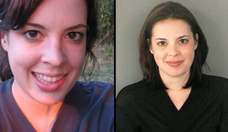 ذهبت لزيارة زوجها المسجون عارية تماما.