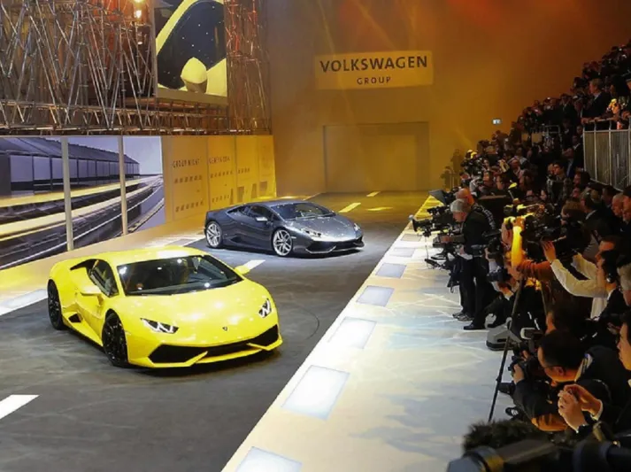 أول ظهور لسيارة "هوراكان" أحدث طرازات اللامبرغيني