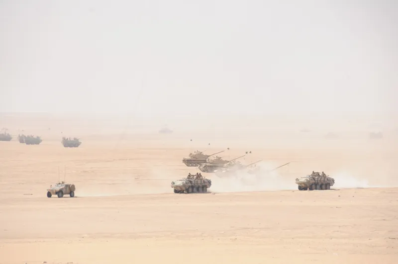 السعودية تستخدم سلاح جديد لاول مرة في مناورات عسكرية