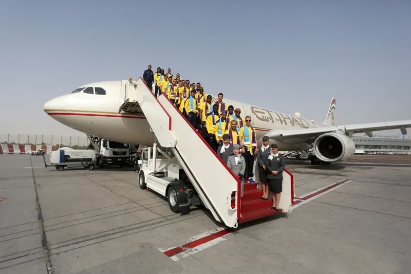 صورة: ابطال الدوري الإنجليزي في زيارة إلى أبوظبي 