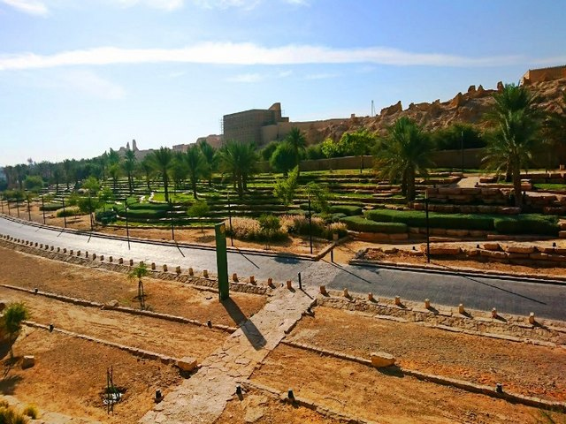 منتزه الدرعية في الرياض