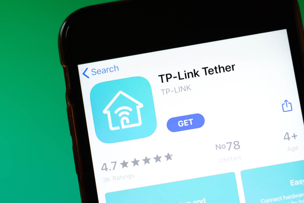 برنامج تقسيم سرعة النت على المشتركين للاندرويد والايفون: TP-Link Tether