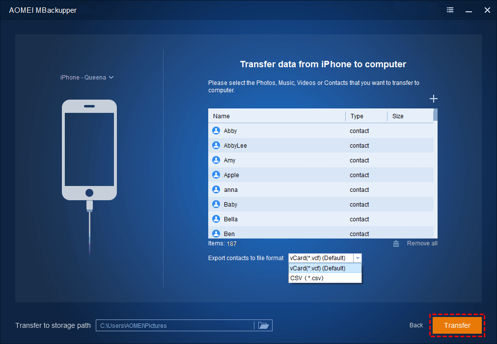 طريقة نقل الداتا من ايفون لايفون