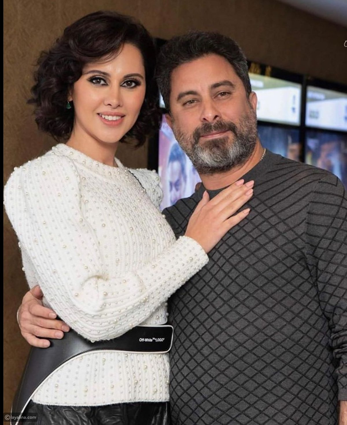 ​​​​هادي الباجوري وياسمين رئيس