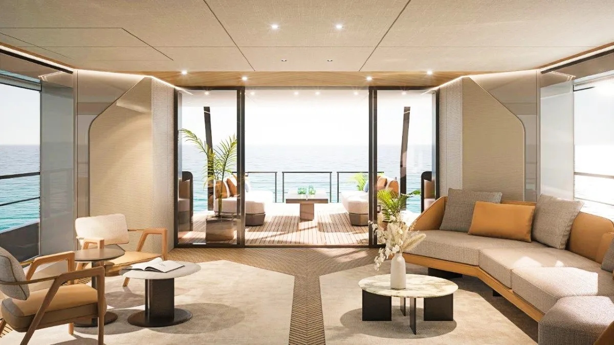 Azimut تكشف عن يخت Grande 30M الفاخر مع حوض سباحة لا نهائي