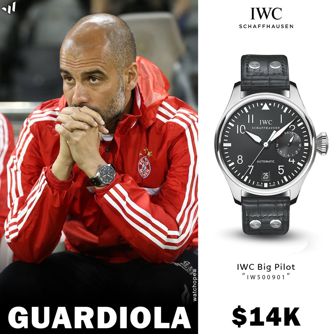 بيب غوارديولا يتألق في بطولة BMW PGA بساعته الفاخرة من IWC