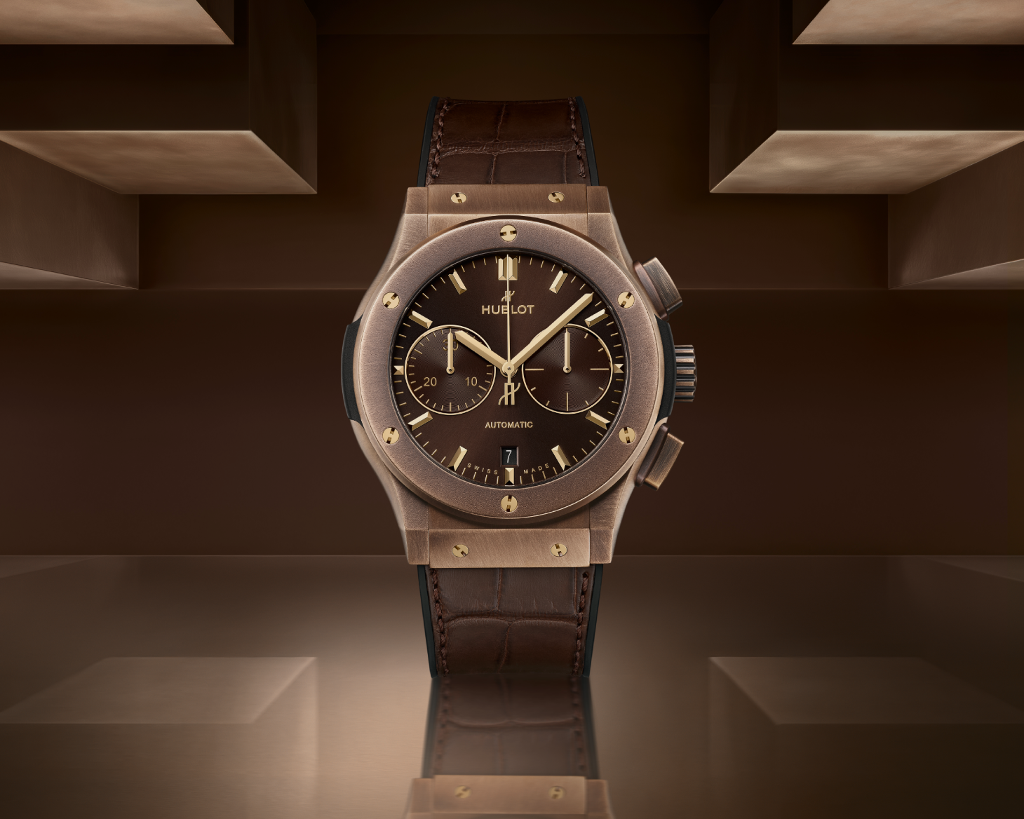  Classic Fusion Chronograph Bronze Brown من Hublot