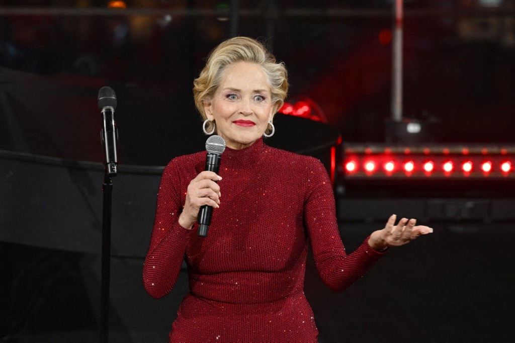 النجمة الأميركية شارون ستون 