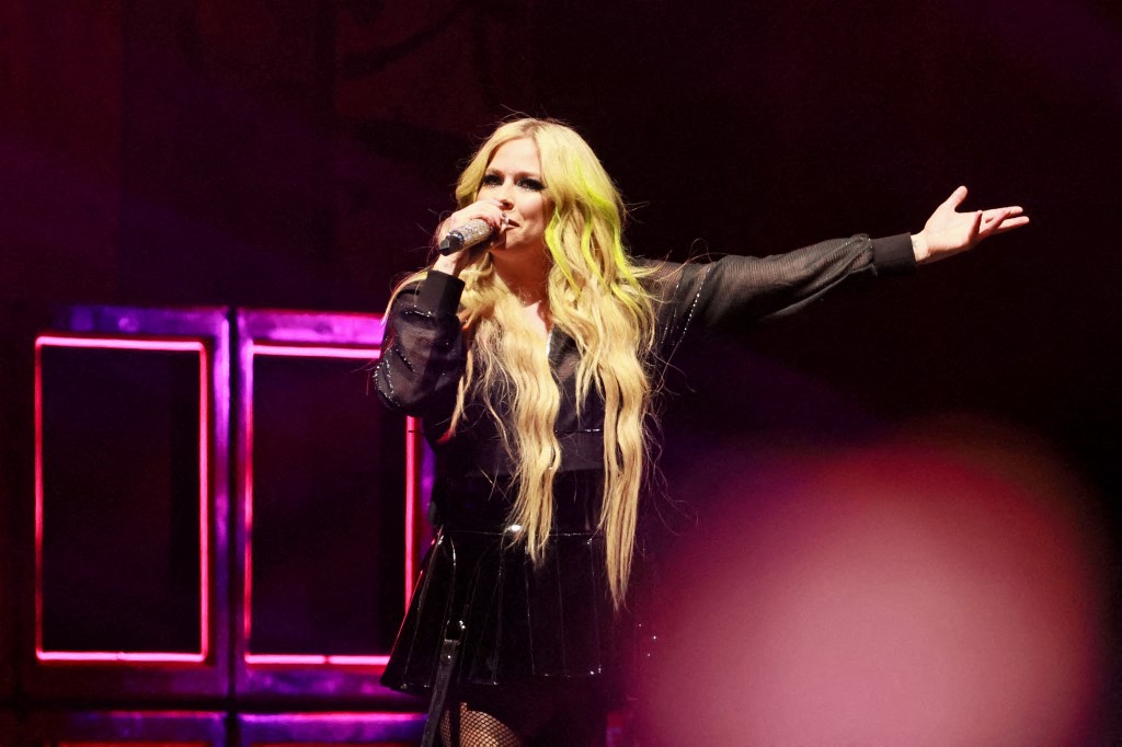 أفريل لافين - المصدر: afp