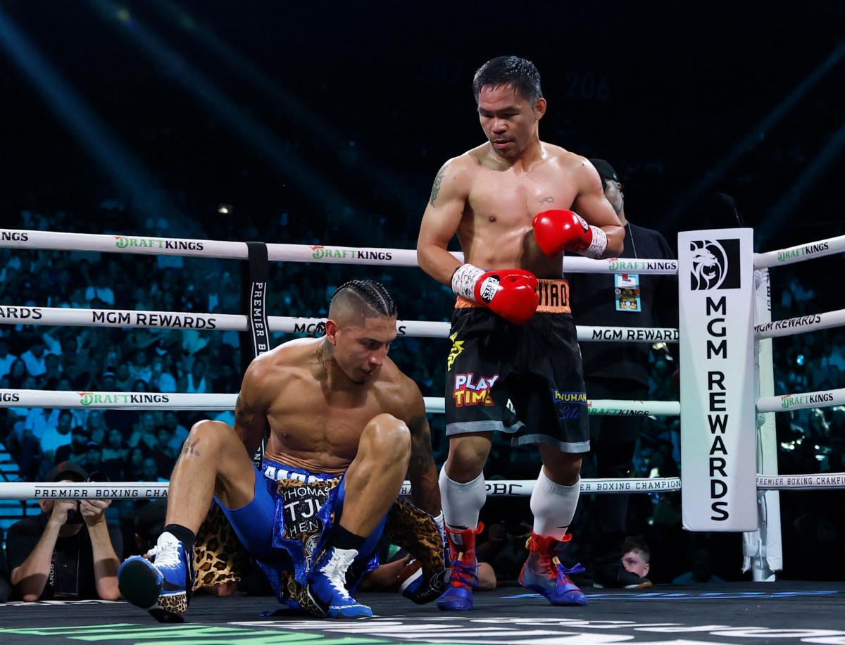 رغم ثروته الهائلة.. ماني باكياو يكتفي بالتعادل في نزال العودة