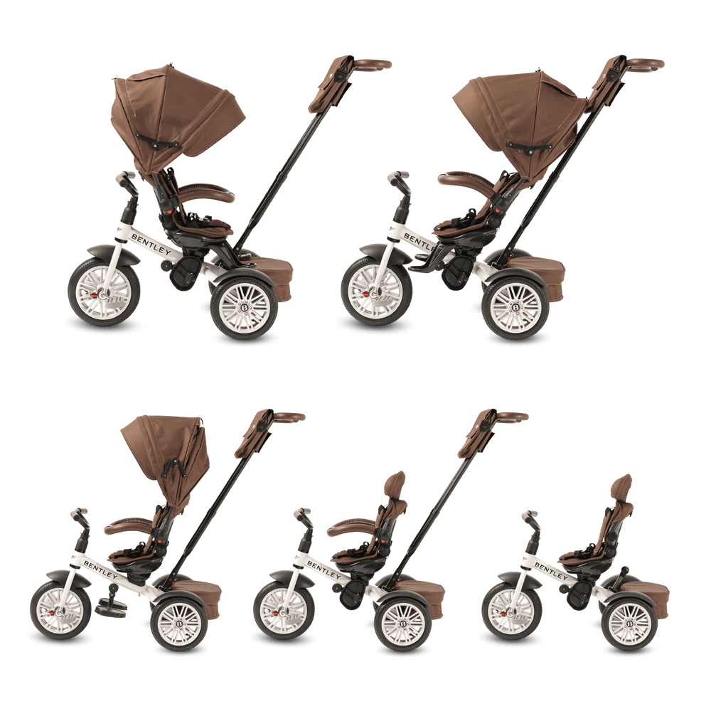 تصميم مستوحى من كونتيننتال GT.. عربة أطفال بنتلي تخطف الأنظار